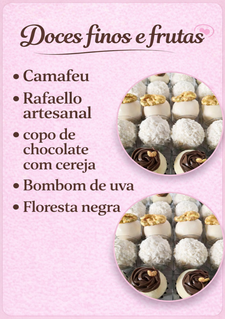 Doces Finos com Frutas