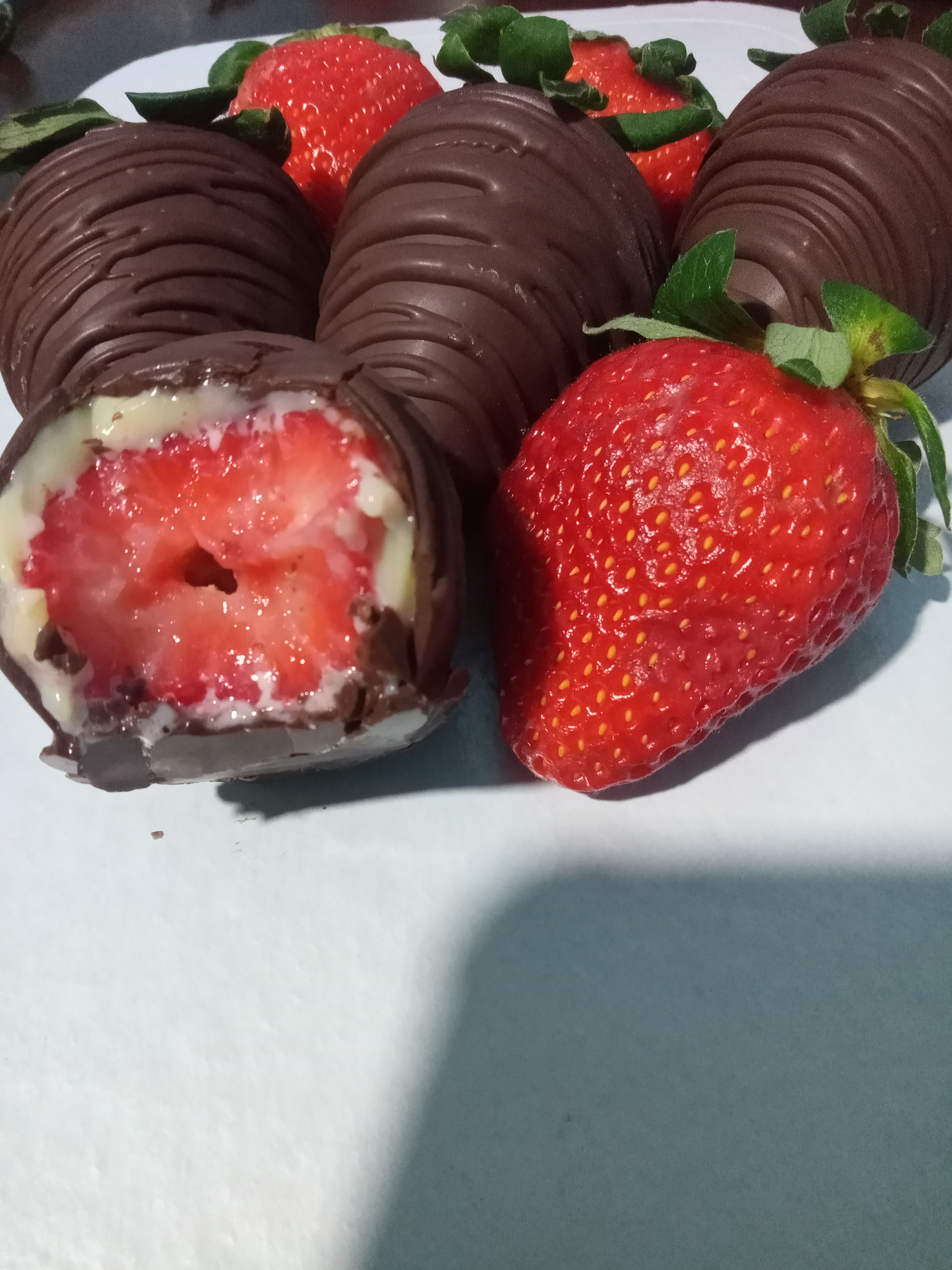 Bombom de morango